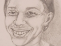 Pencil portrait commissioned by a client for her best friend