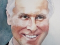 This painting was commissioned in honour of the client's late father